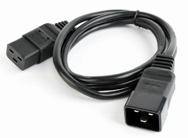 Шнур питания cablexpert pc-189-c19, 1,5м, чёрный 7