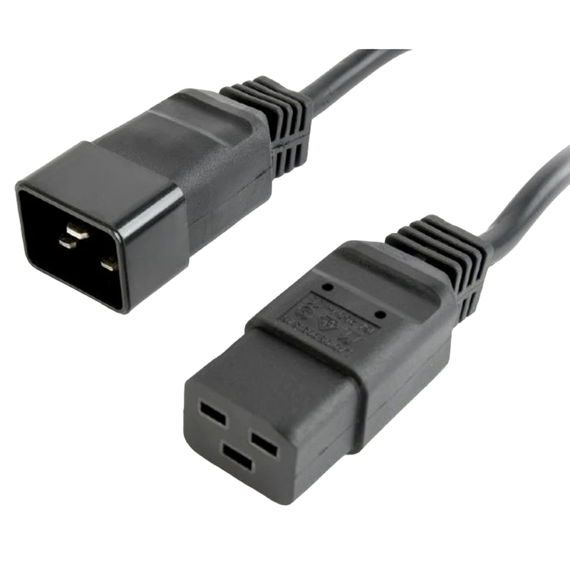Шнур питания cablexpert pc-189-c19, 1,5м, чёрный 6