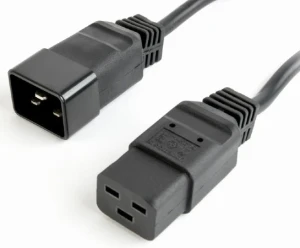 Шнур питания cablexpert pc-189-c19, 1,5м, чёрный Thumbnail 3
