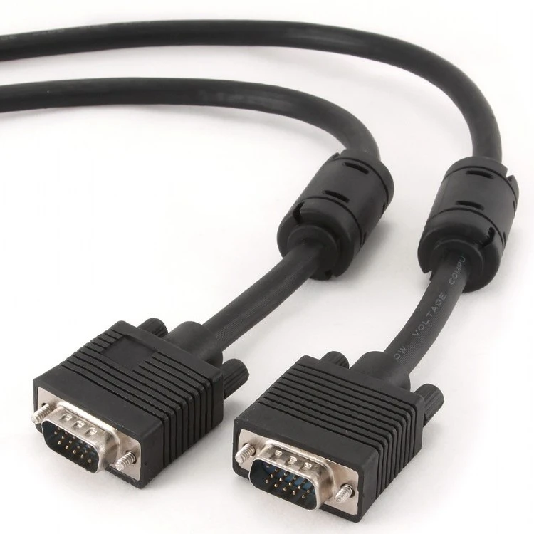 Cablu video cablexpert cc-ppvga-6b, vga d-sub (m) - vga d-sub (m), 1,8m, negru 4