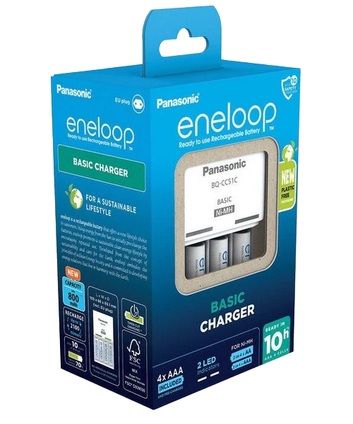 Зарядное устройство panasonic k-kj51mcd04e, белый 2