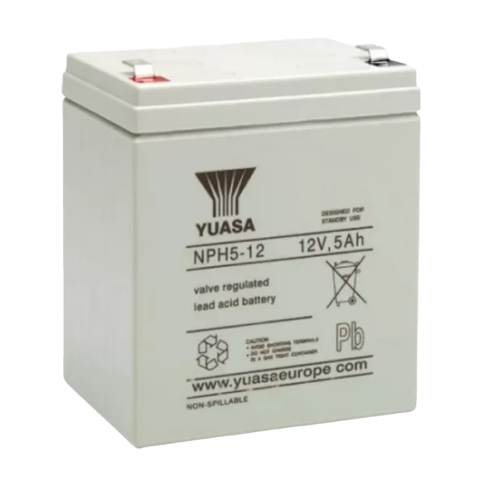 Аккумулятор для ибп yuasa nph5-12 -tw, 12в 5 2