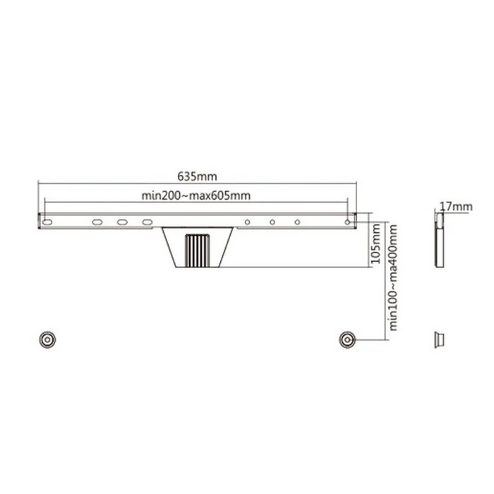Фиксированное настенное крепление gembird wm-s80f-01, чёрный 3