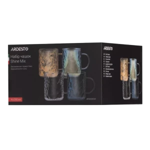 Set cupe ardesto ar2626gm, 260 ml, 4 bucs, multicolor Thumbnail 4