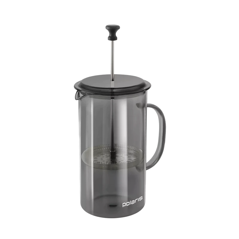 Cafetiera french press polaris graphit-1000fp, 1l, gri 3