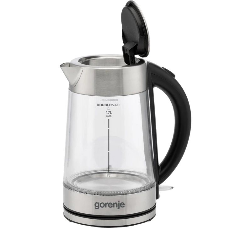 Электрочайник gorenje k17gdwii, нержавеющая сталь 3