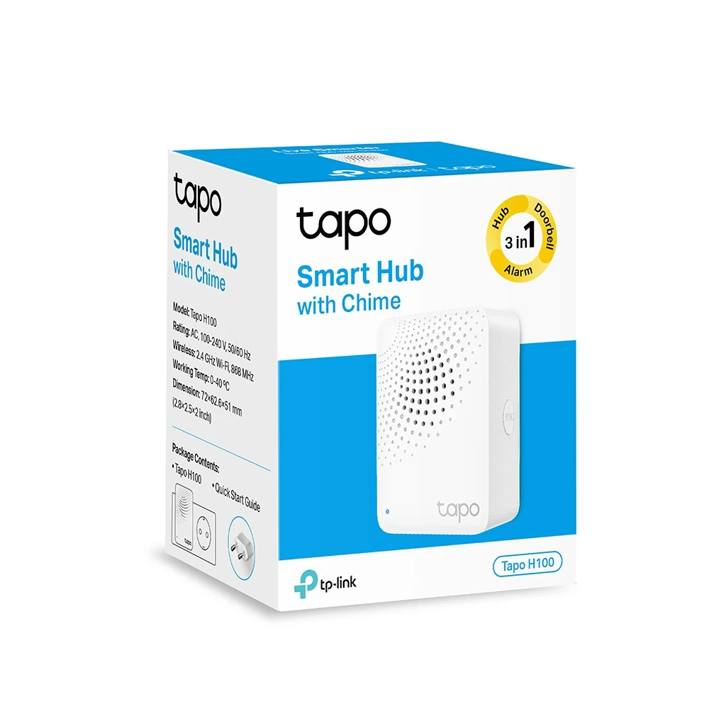 Центр управления tp-link tapo h100, белый 6