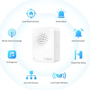 Центр управления tp-link tapo h100, белый Thumbnail 7