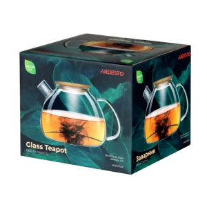Заварочный чайник ardesto ar3015gbi, 1,5л, прозрачный Thumbnail 2