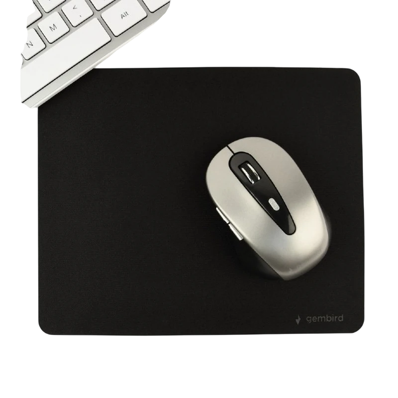 Mouse pad gembird mp-s-bk-m, 260mm x 220mm, negru 2