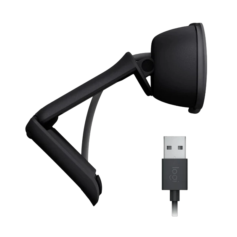 Веб-камера logitech brio 100, 1920x1080, чёрный 5