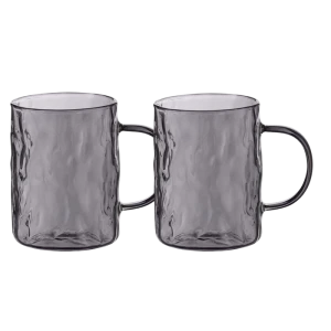 Set cupe ardesto shine ar2626gg, 260 ml, 2 bucs, gri Thumbnail 4