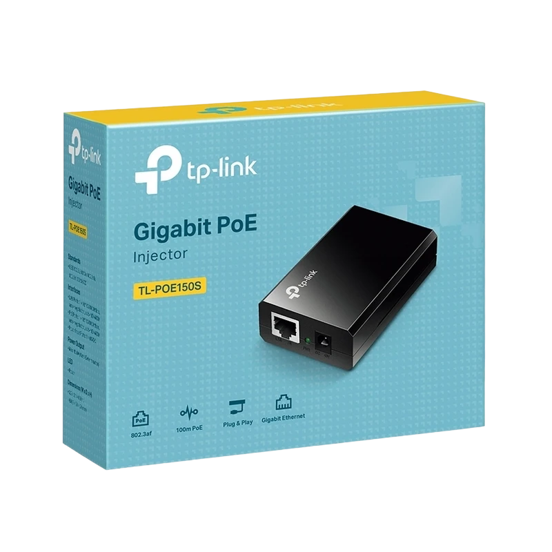 Injector poe tp-link poe150s, ieee 802.3af 3