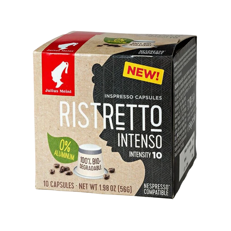 Cafea julius meinl comp ristretto intenso, 10 buc. 2
