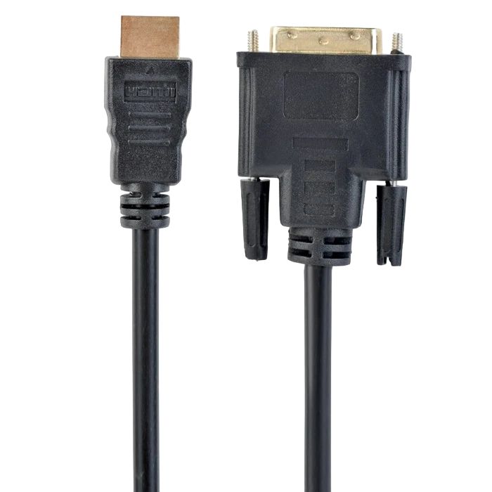 Видео кабель cablexpert cc-hdmi-dvi-10, hdmi (m) - dvi-i (m), 3м, чёрный 2