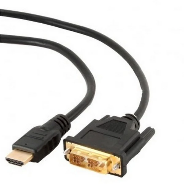 Cablu video cablexpert cc-hdmi-dvi-10, hdmi (m) - dvi-i (m), 3m, negru 6