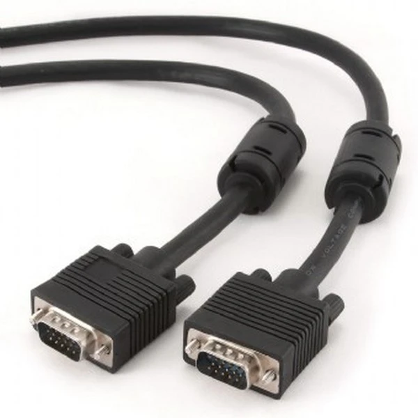 Cablu video cablexpert cc-ppvga-5m-b, vga d-sub (m) - vga d-sub (m), 5m, negru 4