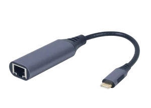 Адаптер usb cablexpert a-usb3c-lan-01, usb type-c (m) - , 0,15м, серый Thumbnail 3