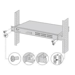 Комплект креплений для монтажа в стойку tp-link rackmount kit-13 Thumbnail 2