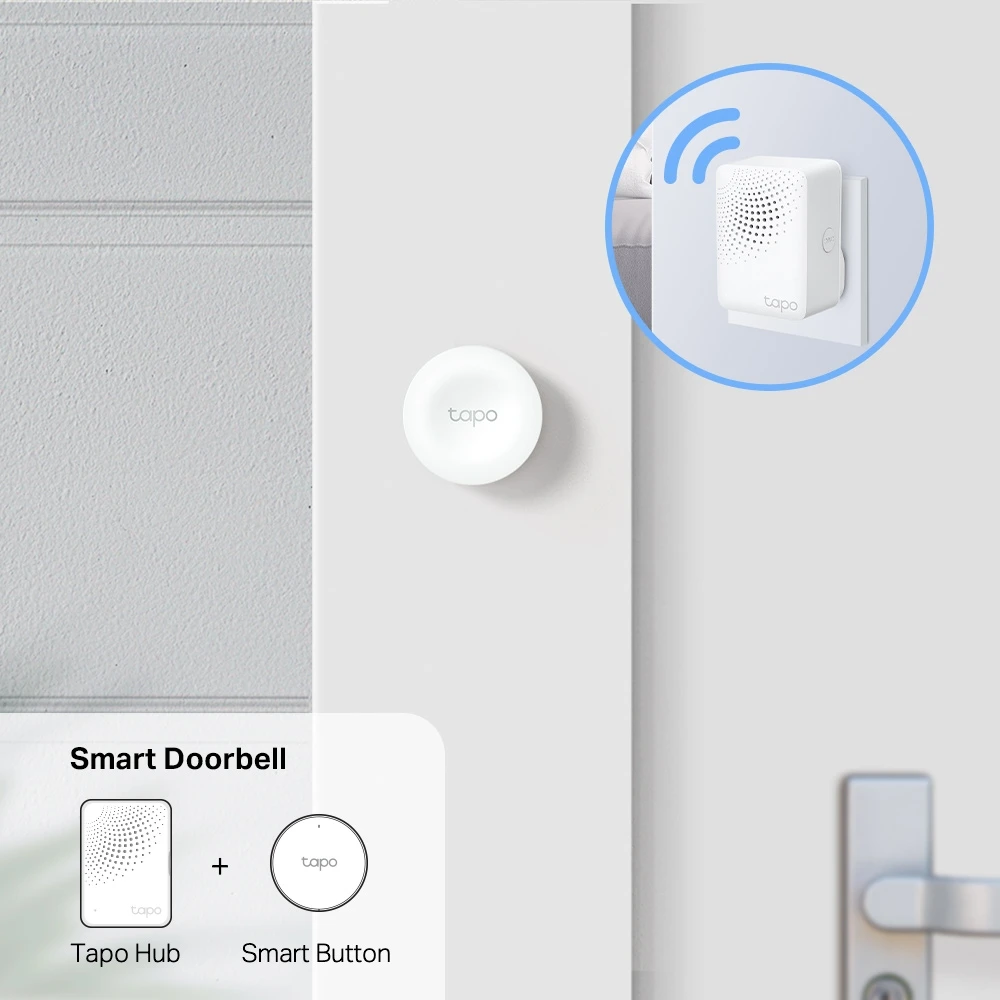 Buton de urgență tp-link tapo s200b, alb 9