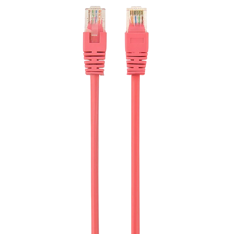 Патч-корд cablexpert pp12-2m/ro, cat5e utp, 2м, розовый 3