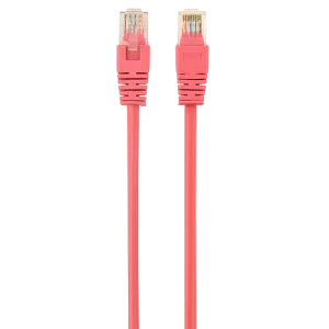 Патч-корд cablexpert pp12-2m/ro, cat5e utp, 2м, розовый