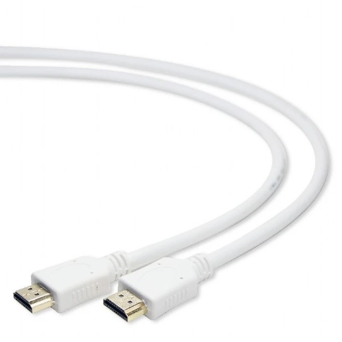 Cablu video cablexpert cc-hdmi4-w-6, hdmi (m) - hdmi (m), 1,8m, alb 3