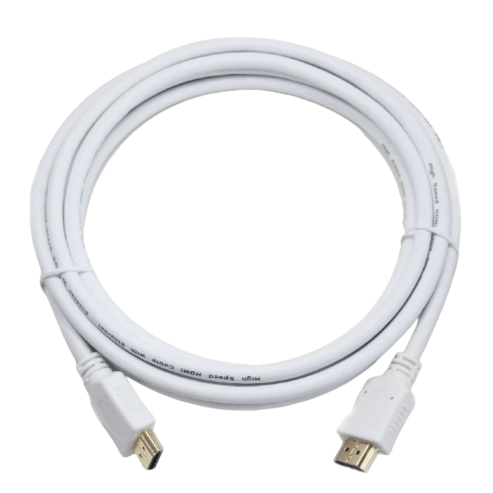 Cablu video cablexpert cc-hdmi4-w-6, hdmi (m) - hdmi (m), 1,8m, alb 5