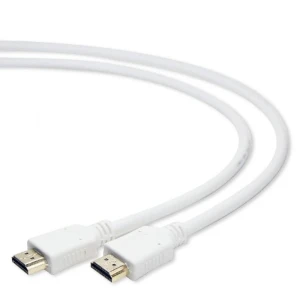 Cablu video cablexpert cc-hdmi4-w-6, hdmi (m) - hdmi (m), 1,8m, alb Thumbnail 3