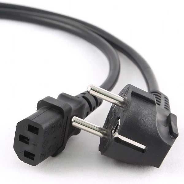 Cablu de alimentare cablexpert pc-186-vde-5 m, negru 2