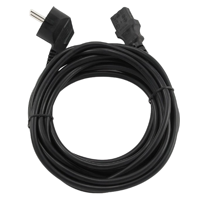 Cablu de alimentare cablexpert pc-186-vde-5 m, negru 6