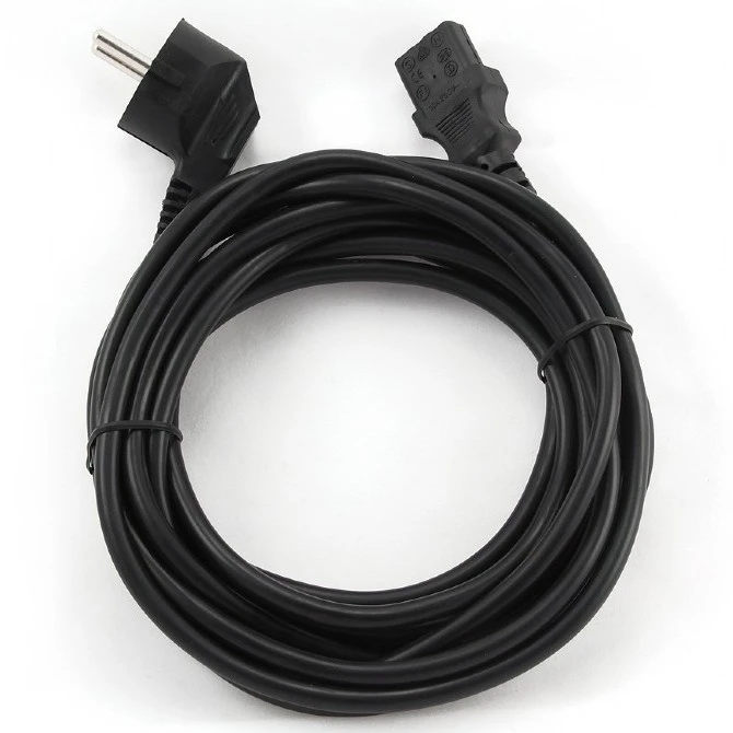 Cablu de alimentare cablexpert pc-186-vde-5 m, negru 3