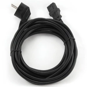 Шнур питания cablexpert pc-186-vde-5 m, чёрный Thumbnail 3