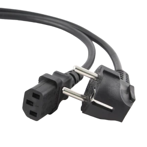 Шнур питания cablexpert pc-186-vde-5 m, чёрный Thumbnail 4