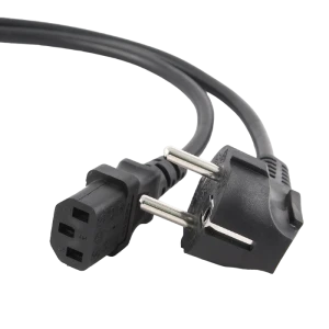 Cablu de alimentare cablexpert pc-186-vde-5 m, negru Thumbnail 4