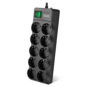 Prelungitor electric sven sf-10e-16, 10 prize, 3m, negru Thumbnail 8