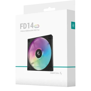 Вентилятор для пк deepcool fd14 argb, 140 мм Thumbnail 4