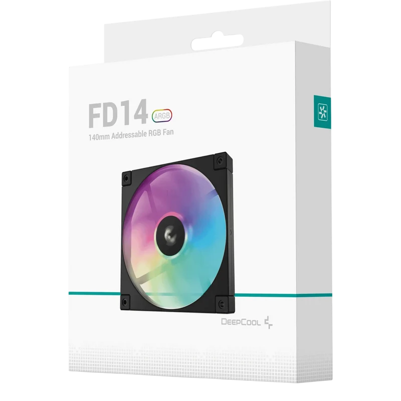 Вентилятор для пк deepcool fd14 argb, 140 мм 4