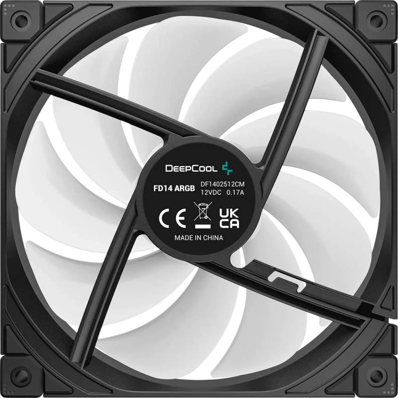 Вентилятор для пк deepcool fd14 argb, 140 мм 7