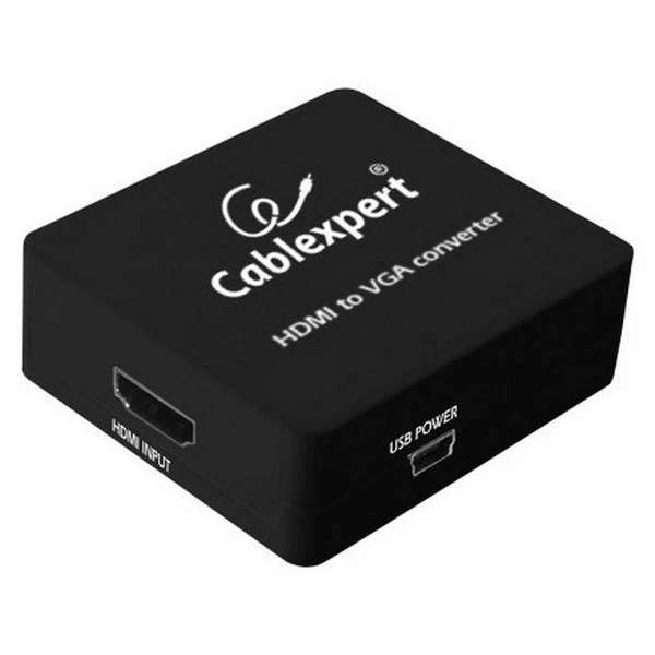 Видео/audio конвертер cablexpert dsc-hdmi-vga-001,  - vga d-sub + 3.5 mm jack, чёрный 6
