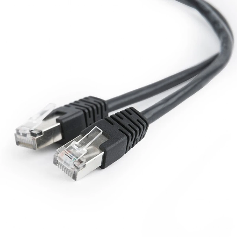 Патч-корд cablexpert pp22-0.5m/bk, cat5e ftp, 0,5м, чёрный 5