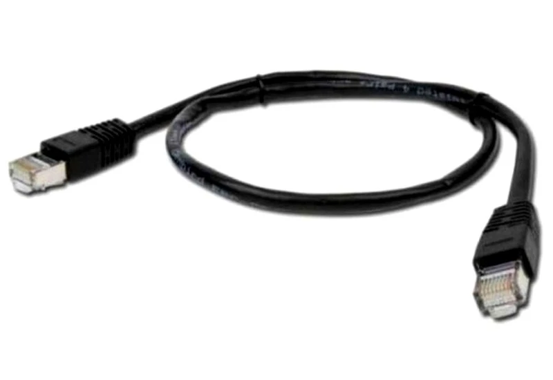 Патч-корд cablexpert pp22-0.5m/bk, cat5e ftp, 0,5м, чёрный 4