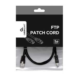 Патч-корд cablexpert pp22-0.5m/bk, cat5e ftp, 0,5м, чёрный Thumbnail 7