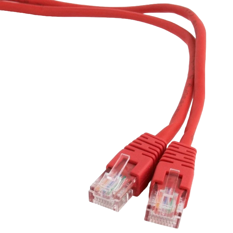 Patch cord cablexpert pp22-1m/r, cat5e ftp, 1m, roșu 2
