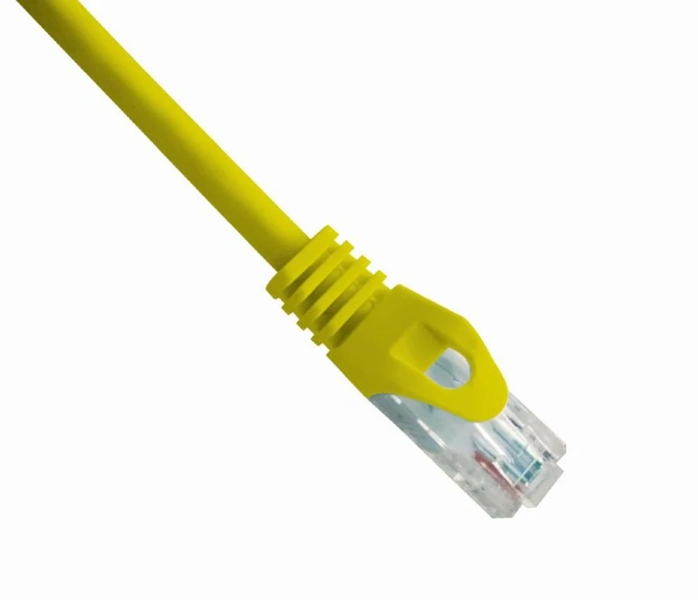 Патч-корд cablexpert pp6-1m/y, cat6 ftp , 1м, жёлтый 4