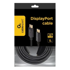 Видеокабель cablexpert cc-dp2-5m, displayport (m) - displayport (m), 5м, чёрный Thumbnail 2