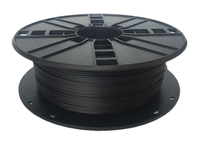 Filament pentru imprimantă 3d gembird 3dp-pla1.75-02-carbon, pla, negru carbon, 1.75 mm, 0,8kg 2