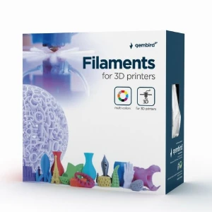 Filament pentru imprimantă 3d gembird 3dp-pla1.75-02-carbon, pla, negru carbon, 1.75 mm, 0,8kg Thumbnail 5