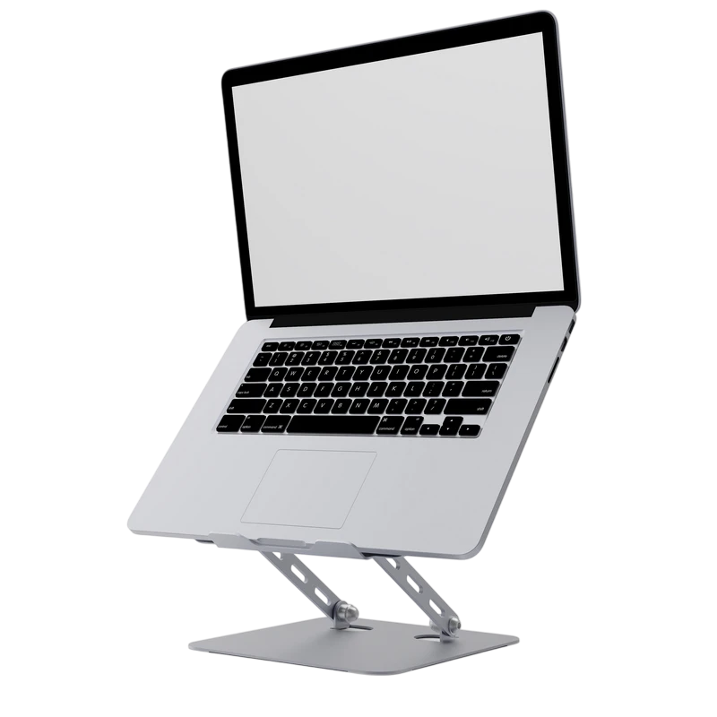 Stand pentru laptop gembird nbs-d1-04, 15,6", argintiu 2
