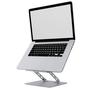 Stand pentru laptop gembird nbs-d1-04, 15,6", argintiu Thumbnail 2